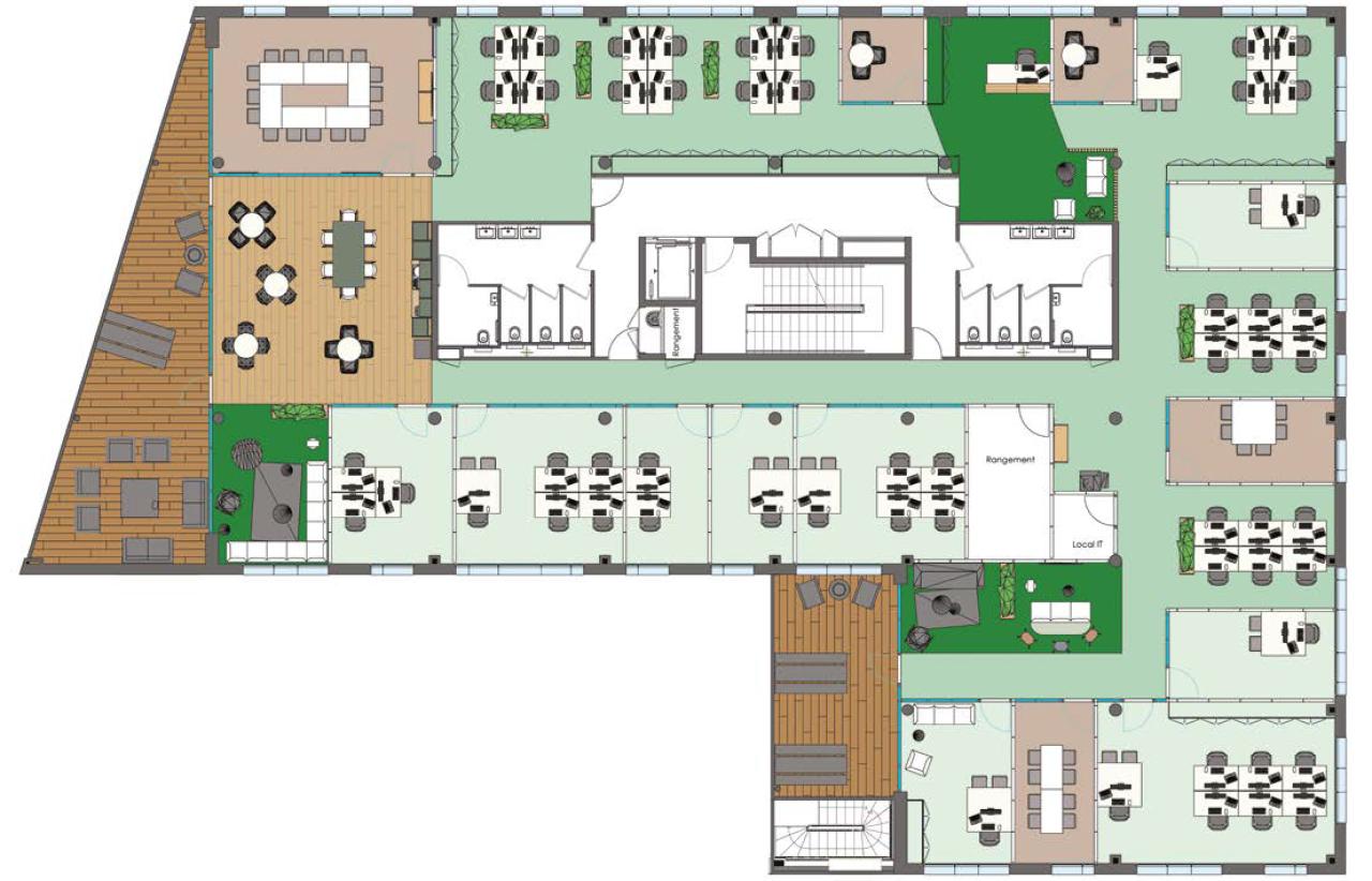 Bureau Lyon 2741m² Location bureau Lyon Rhône OLBUR2110052 7